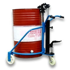 Manual hydraulic oil barrel carrier multi-function hawknose trolley iron barrel plastic barrel loading and unloading