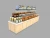 Import Manufacture cake display showcase ,bread  cabinet for sale from China