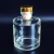 Import manufacture china 200ml round diffuser bottle glass with T- cork lid from China
