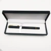 Manufacture Wholesale Classical Metal Black Fountain Pen Customized Logo Pen With Gift Box