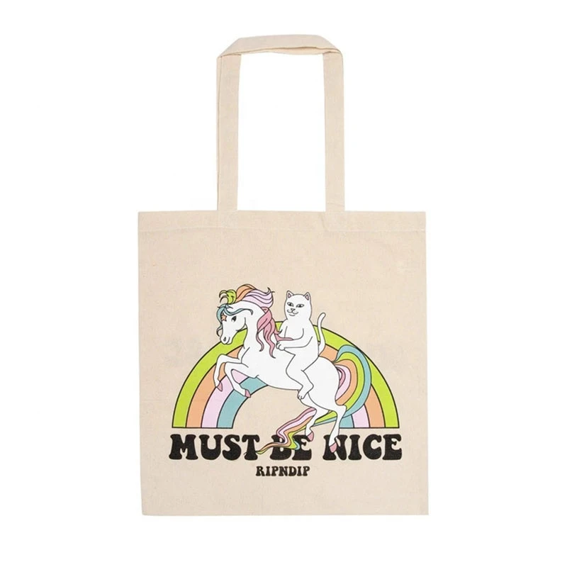 Manufacturer Customized Shopping Cotton Storage Environmental Protection Bag Can Be Printed Logo Canvas Handbag