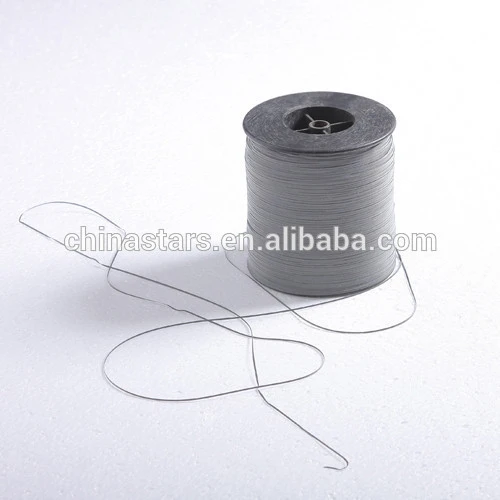 Manufacturer supply various colors single side PET film knitting yarn reflective embroidery thread for hi vis clothing
