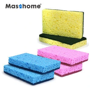 Masthome High quality dish washing scrub pad eco-friendly scrub sponge heavy duty cleaning sponge