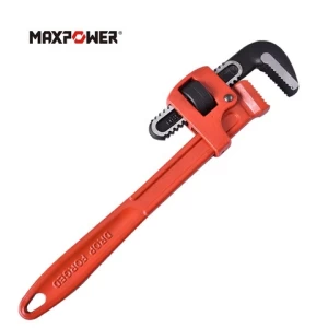 Maxpower brand high quality super heavy wide opening forging stillson pipe wrench functions of pipe wrench