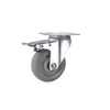 MD Caster 2.5 Inch Plastic TPR Flat Caster Wheel