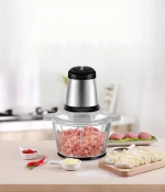 Meat Grinder Glass Mini Meat Cutting Machine Electric Meat Grinder For Household