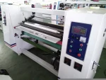 Medical adhesive tape roll rewinder machine