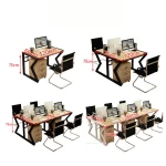 Meeting Room Wooden Conference Table Office Desk Simple Design Modular Office Furniture Workstation