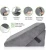 Import Memory Foam Bed Wedge Pillow 9&12 Inch Adjustable Sleeping Pillow With Removable Cover Folding Breathable Incline Cushion from China