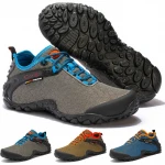 Men Outdoor Trekking Riding Waterproof Hunting Climbing Boots Safety Work hiking breathable summer hiking shoesFactory price