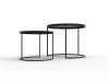 Metal Coffee Table Unique Style Home Furniture Metal Large Stock Wrought Iron Round Modern Coffee Corner Metal Side Table