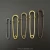 Import Metal Decorative Safety Pins Blank Base Brooch Antique Bronze 38/50/60mm Brooch Pin from China