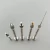 Import micro injector 0.5ml Ruhr locking head micro injection needle 0.5ml PTFE piston valve switch 1 / 4-28 teeth glass sampler from China