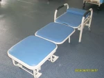 MK - T001 High quality hospital foldable accompany chair with PVC cover