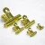 Import 50mm gold advertising clamp metal bulldog clip spring clip from China