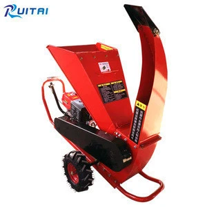 mobile 15hp engine crusher wood chippers FORESTRY MACHINE