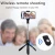 Import Mobile Tripod Selfie Stick Electroplating Buttons Wireless Blue tooth Remote Extendable for IOS Android Smartphone from China