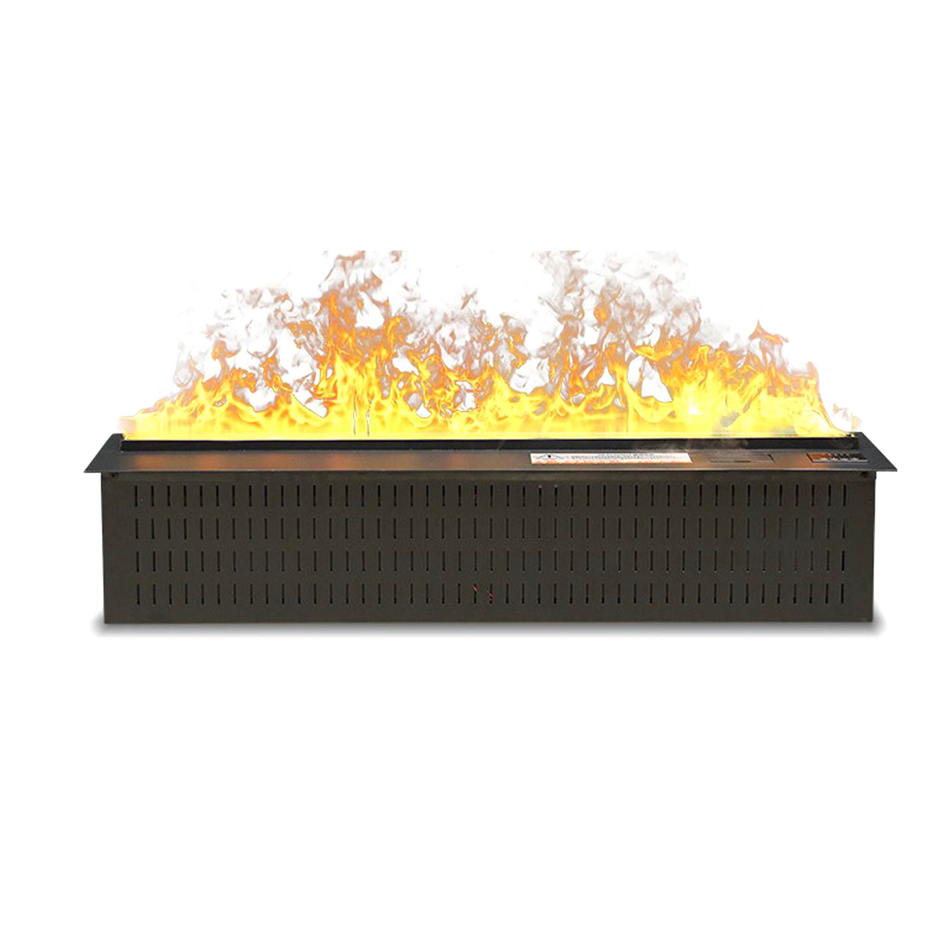 Modern Artificial Flame Wall Mounted Indoor Electric Fireplace Insert With Remote Control