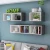 Import Modern fashionable wood wall shelf creative decoration frame on the wall living room bookcase bookshelf from China