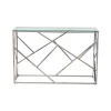 Modern New Design Clear Tempered Glass Top Dining Table Furniture Bar Table for Sale