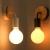 Import Modern Wood Industrial Indoor wall lamp for Bedroom from China