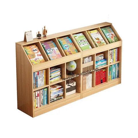 Buy Modular Home Library Diy Flat Pack Kd Bookstore Storage Display ...