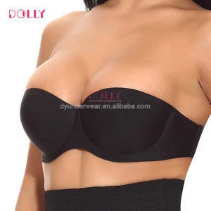 Molded Cups Seamless Padded Bras Multiway Bra Strapless Push Up Bra