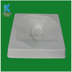 Buy Molded Pulp Wet Pressing Biodegradable Bagasse Paper Pulp Packaging ...