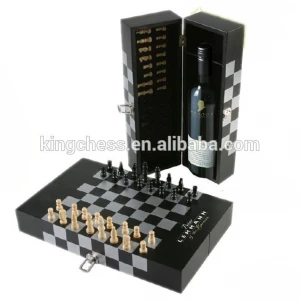 Multi-function Chess Game Set &amp; Wine Box