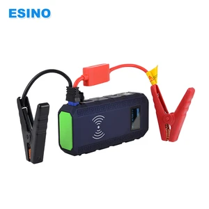 Multi-function Wireless Jump Starter Emergency Tools 12V Mini Auto Battery Wireless Charger