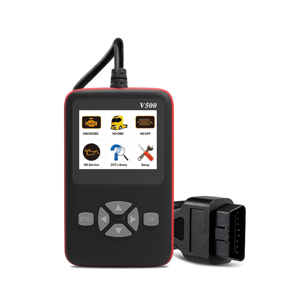 Multi Language Supported Truck Diagnostic Tools OBD Scanner And Coding Device for Heavy Duty Trucks