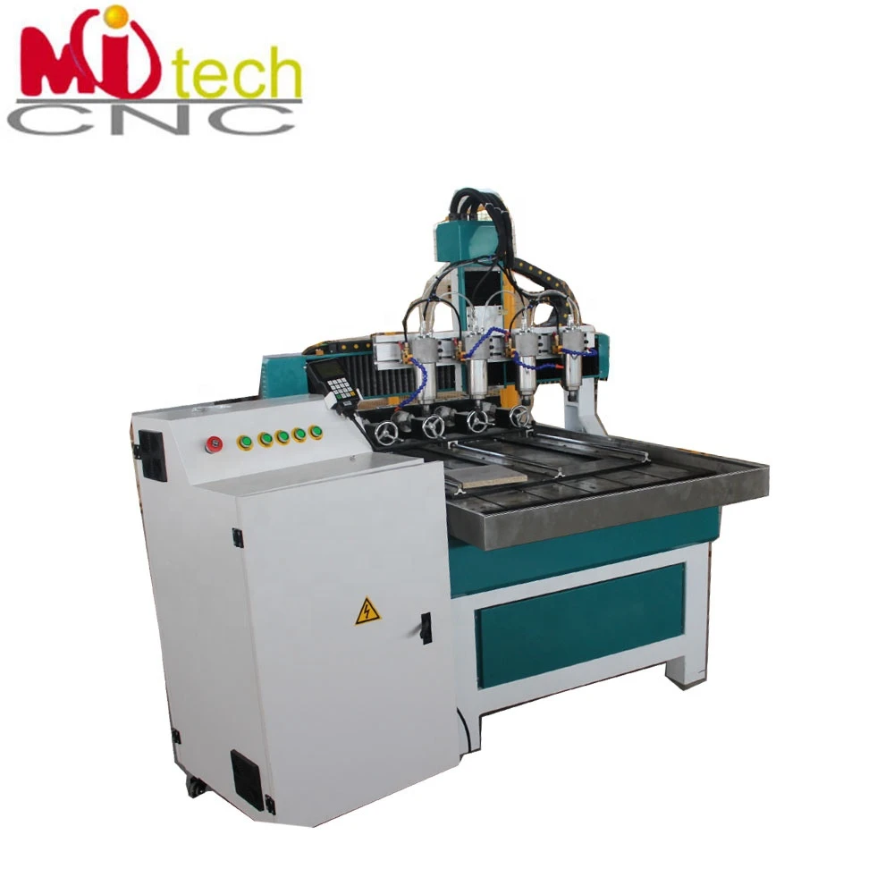 Multi spindle and multi rotary device cnc router auction