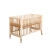 Import Multifunctional Baby Cot Attaches To Bed / Bedside Baby Crib from China
