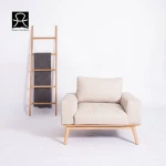 Multipurpose Towel Ladder Bathroom Corner Freestanding Wooden Towel Rack