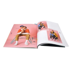 My hot magazine book printing wholesale booklets service for you