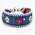 Import MZF013 Bohemian national style woven belt hand woven Flowers and plants bracelet Adjustable Diy Braided Rope Bracelet Custom from China
