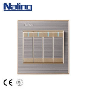 Naling Wholesale China Goods 86*88mm 4Gang Light Smart Wall Switch
