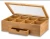 Import Natural Bamboo Tea Storage Box Wooden Tea Chest Organizer with Small Drawer  Great Gift Idea from China