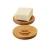 Import Natural Custom Logo Wood Soap Holder Storage Box Non Slip Bathroom Bamboo Soap Dish For Shower from China