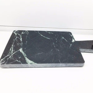 Natural marble cheese cutting board serving plate chopping block
