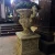Import Natural Marble Stone Large Outdoor Carving Flowerpot Garden Ornament from China