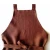 Import natural style 100% linen bib apron with pocket for household,kafe and bar from China
