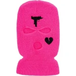 Neon Windproof Cove Balaclava For Skiing Cycling colored 3 Hole Full Face Ski Mask Hat