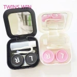 Netherlands new arrival Contact Lens Travel Kit wholesale Cosmetic Contact Lenses Box colorful Contact Lens Case For Eye