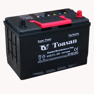 NEW! 12V70AH Super Lead Acid Vehicle Starting Maintenance Free Battery Toasan Brand Automobile Car Battery 65D31L(N70LMF)