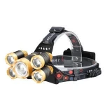 New 5 Search Aircraft Fishing Battery Induction Headlight Sensor Light LED Headlamp