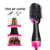 New Arrival 1000W Blow Hair Straightener Curler Comb One Step Hair Dryer