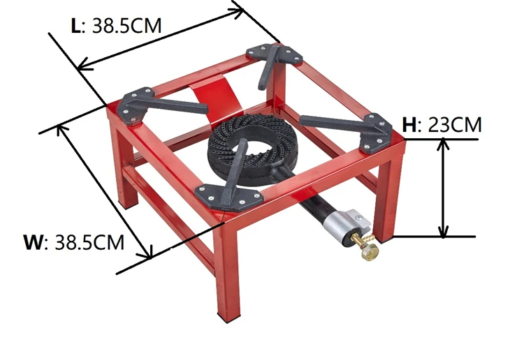 New arrived high quality fashion single burner gas stoves portable gas stove camping