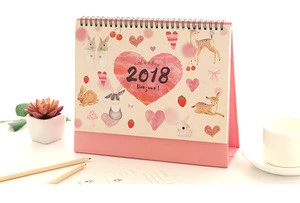 New custom desk Calendar 2018 for gifts comprar en china desde colombia 2018 calendario