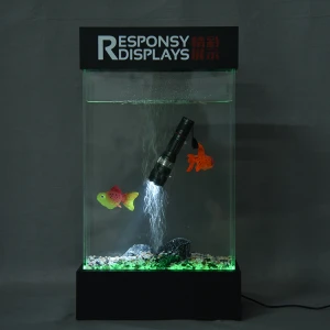 New Design Acrylic Waterproof Electric Torch Flashlight Electronic Product Display Stand Rack